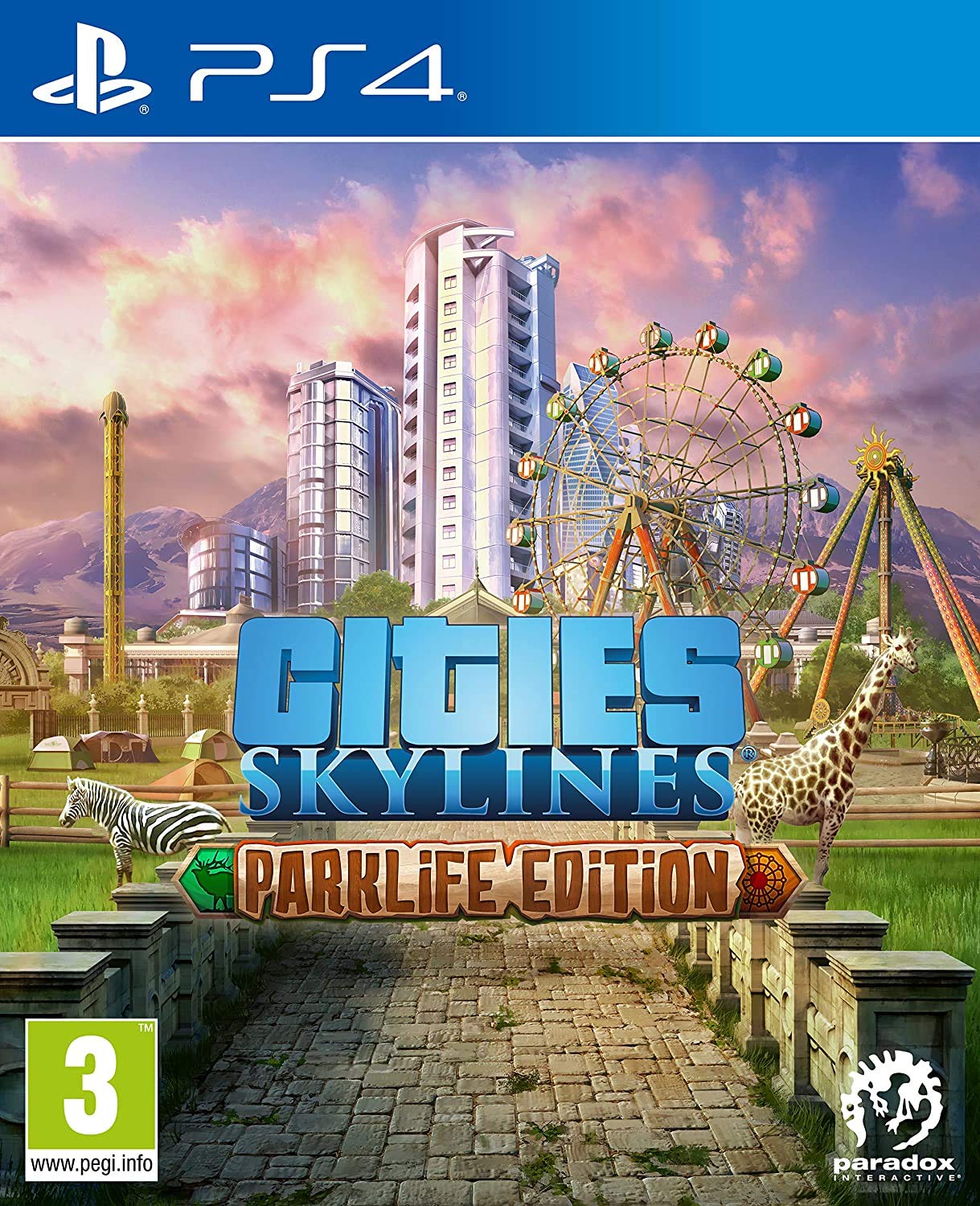 Cities Skylines: Parklife Edition - PlayStation 4 (PS4) Game | City Building Simulation for Urban Planning Enthusiasts | Perfect for Strategy Gamers & City Design Lovers