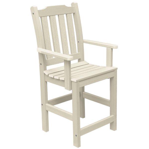 Lehigh Counter Height Outdoor Armchair - Patio Bar Stool with Weather-Resistant Design for Backyard, Deck, and Poolside Use
