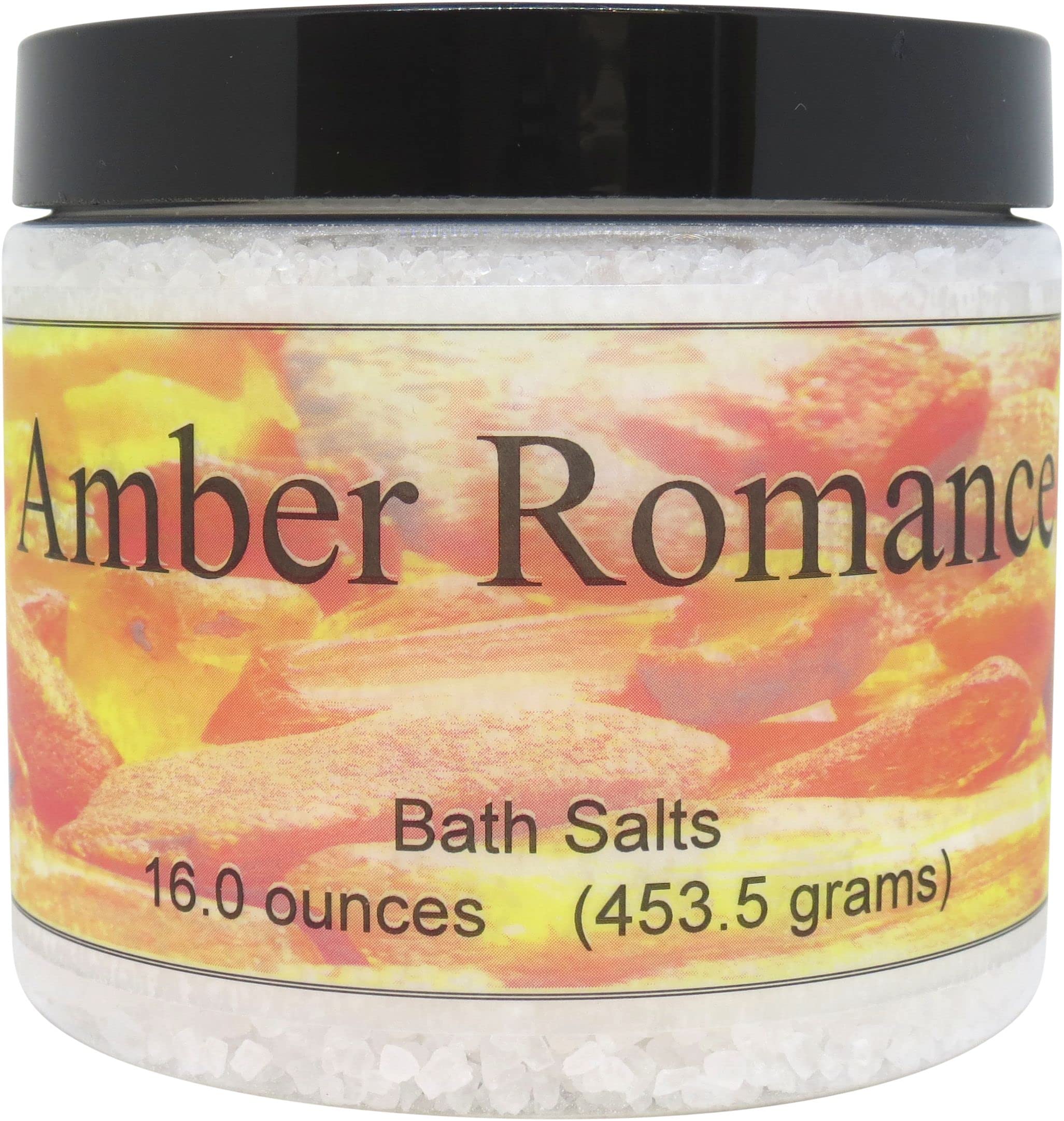 Eclectic Lady Amber Romance Bath Salts - 16oz Relaxing Mineral Soak for Stress Relief & Muscle Recovery | Perfect for Spa Nights, Self-Care Rituals & Gift Giving
