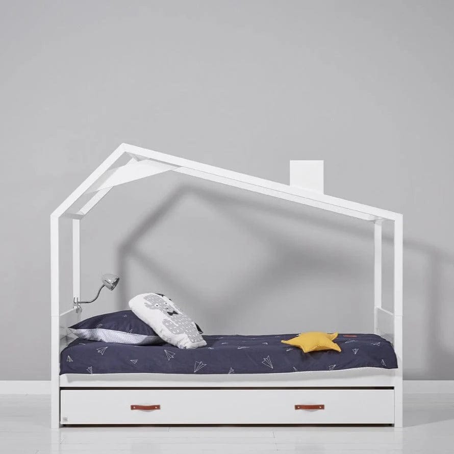 66cm Kids Playhouse Bed - Fun & Cozy Children's Bunk Bed with Play Hut for Bedroom or Playroom - Perfect for Imaginative Play & Sleepovers