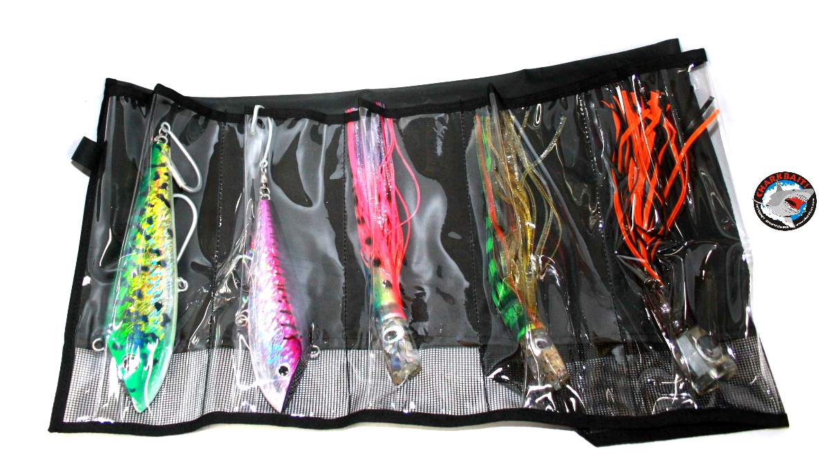 Charkbait Lure Wraps - Premium Fishing Bait Wraps for Saltwater & Freshwater Fishing - Perfect for Bass, Trout, and Saltwater Game Fish - Great for Boat, Kayak, and Shore Fishing Adventures