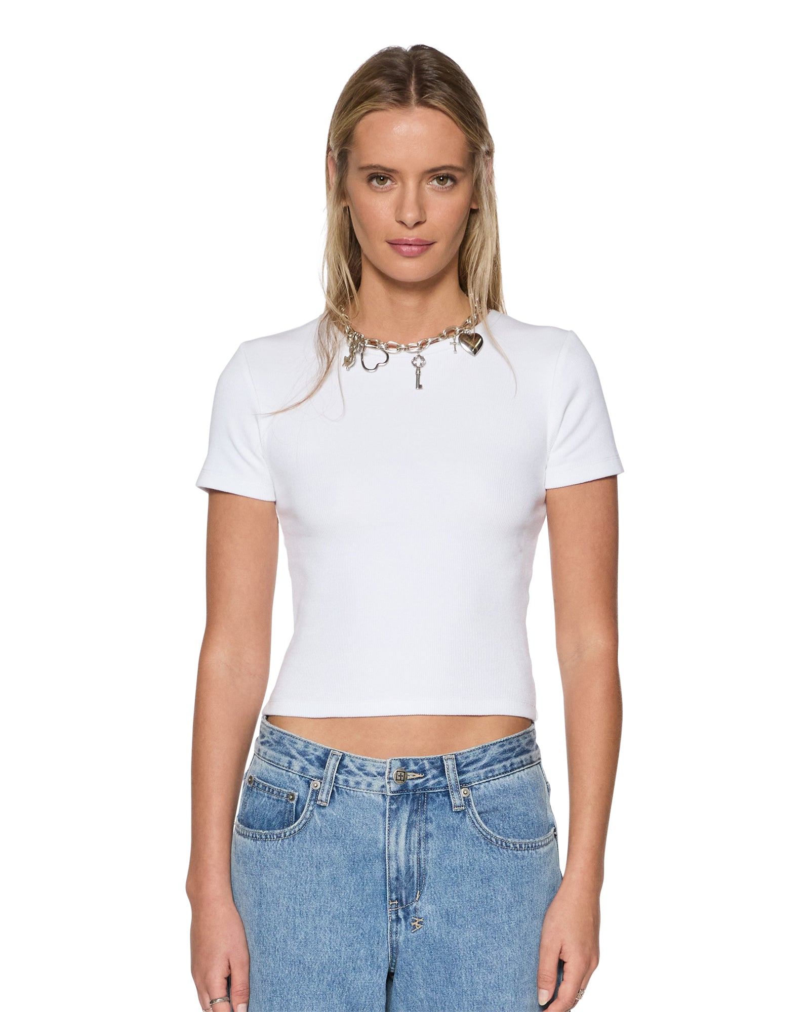 ARISE SS TEE WHITE - Premium Cotton Short Sleeve T-Shirt for Men & Women | Comfortable Casual Wear for Everyday, Gym & Outdoor Activities