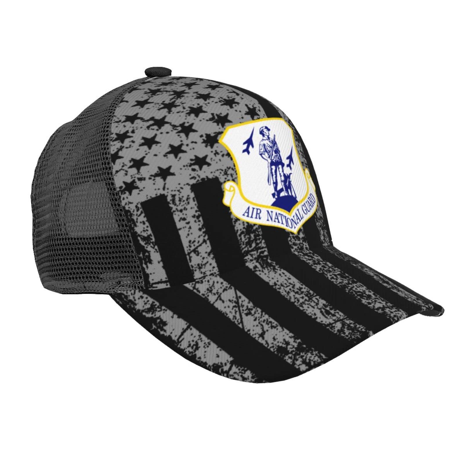 US Air Force Air National Guard Trucker Hat - Adjustable Mesh Baseball Cap for Men & Women - Perfect for Outdoor Activities, Sports & Casual Wear