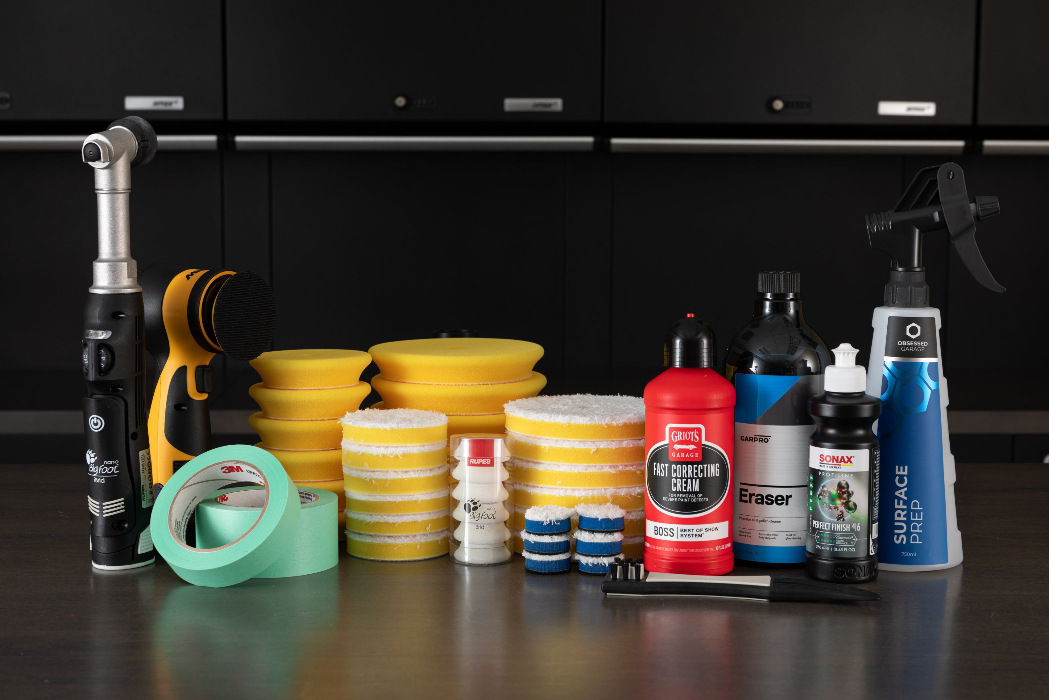 Premium Car Polishing Kit - Professional Auto Detailing & Paint Correction Set for Shine & Protection - Perfect for Car Enthusiasts & DIY Detailing at Home