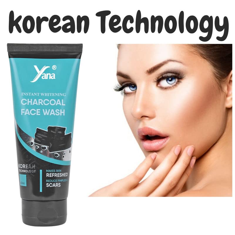 Best Face Wash for Men - Yana Cleansing Gel for Acne & Oily Skin | Daily Skincare Routine & Post-Workout Refresh