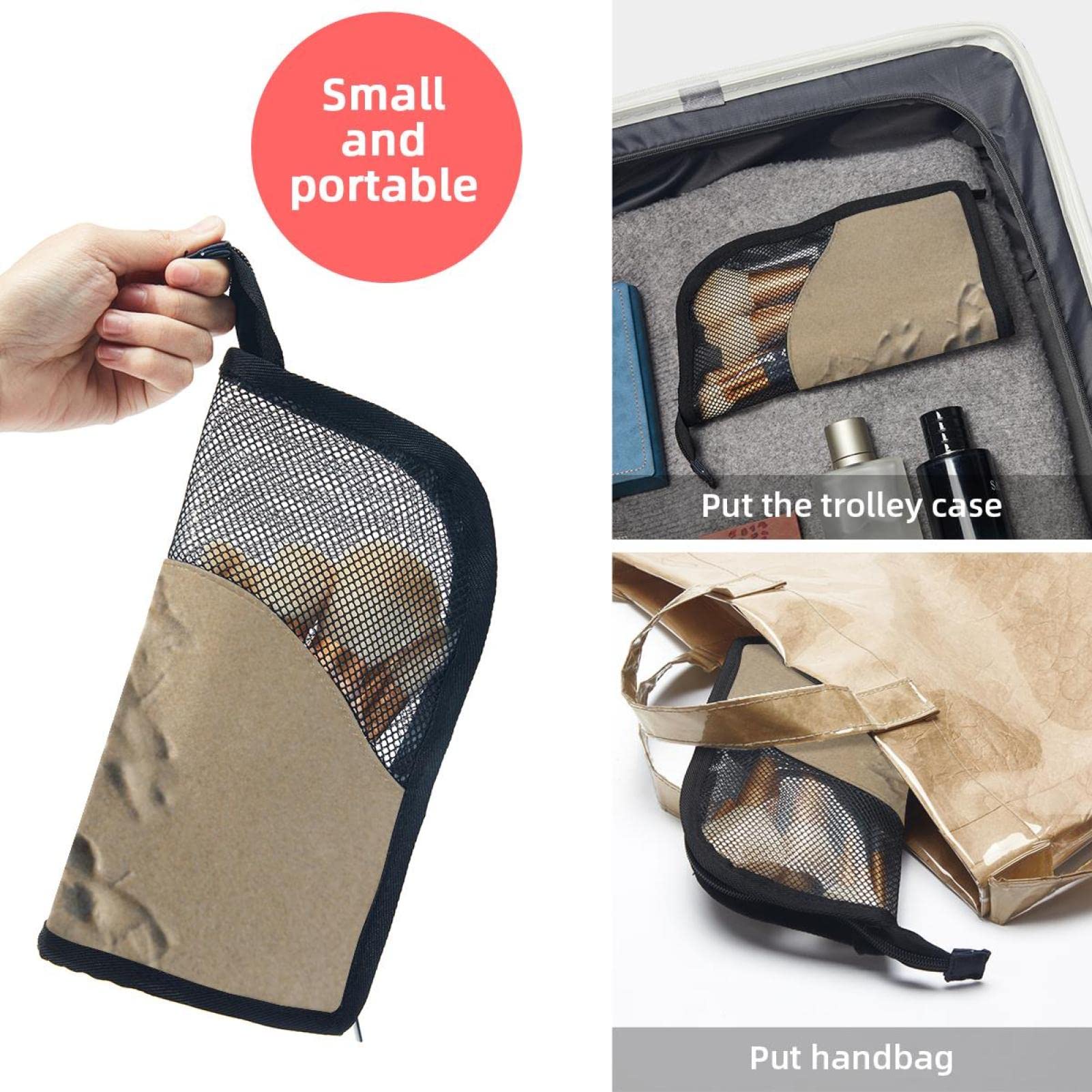 Premium 12-Piece Makeup Brush Organizer Bag with Sea Turtle Design - Portable Travel Makeup Brush Holder Case for Home, Travel & Professional Use