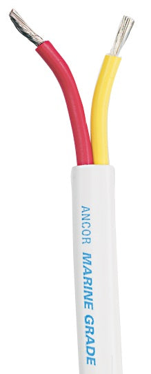 Ancor Safety Duplex Flat Cable - Marine Grade Electrical Wire for Boats & RVs | Waterproof & Durable Power Supply Solution
