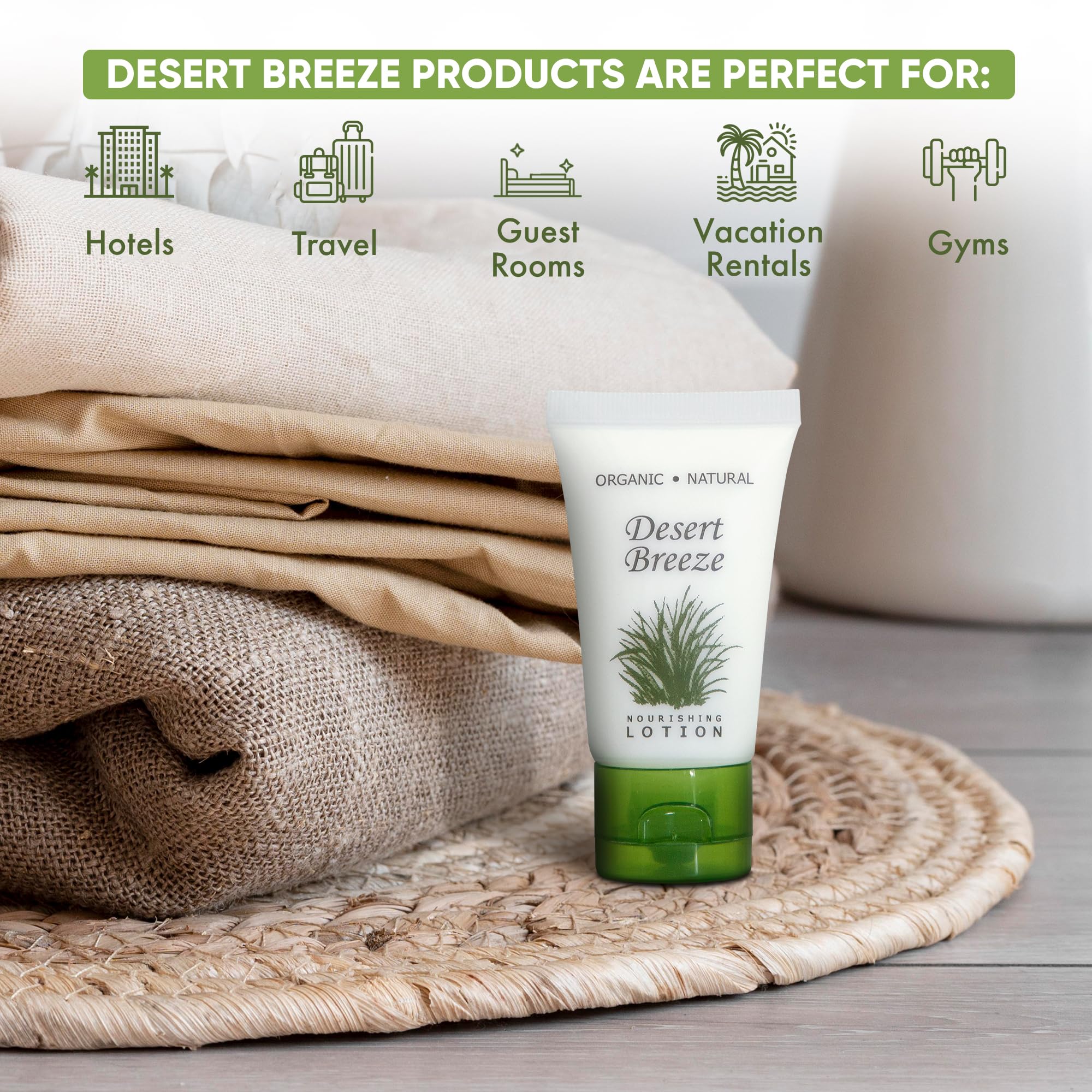 Travel Size Lotion 1 oz with Flip Top Cap - Bulk Pack of 20 Mini Moisturizers for Hotels, Airplanes & On-the-Go Hydration