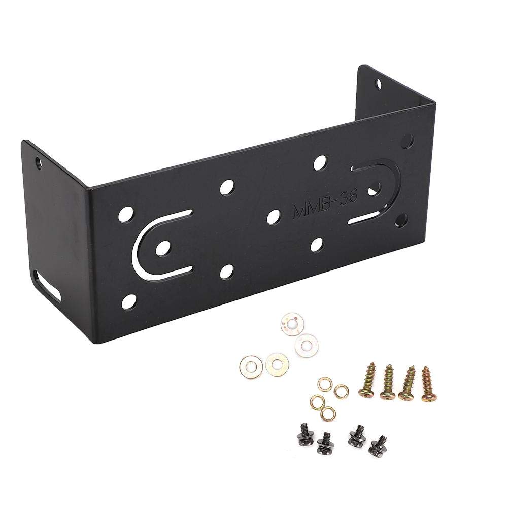 Universal Mounting Bracket for YAESU FT-8900/FT-8800/FT-8800R Two-Way Radios - Compact & Lightweight Radio Accessory for Car, Truck, or Home Installation