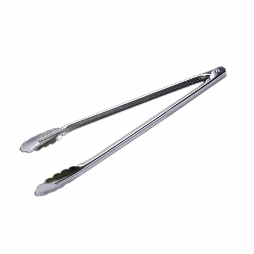Premium 16-Inch Stainless Steel Utility Tongs - Professional Kitchen Tongs for Cooking, Grilling & Serving - Ideal for BBQ, Salad, Pasta & Hot Food Handling