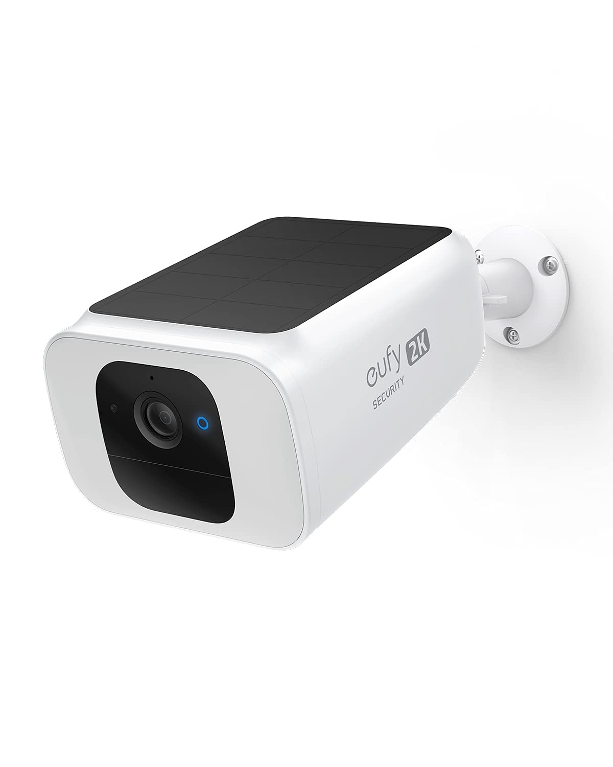 eufy Security SoloCam S40 Solar-Powered Wireless Outdoor Security Camera - 2K Resolution, Color Night Vision, No Monthly Fee - Perfect for Home Surveillance, Backyard Monitoring & Property Protection (Renewed)