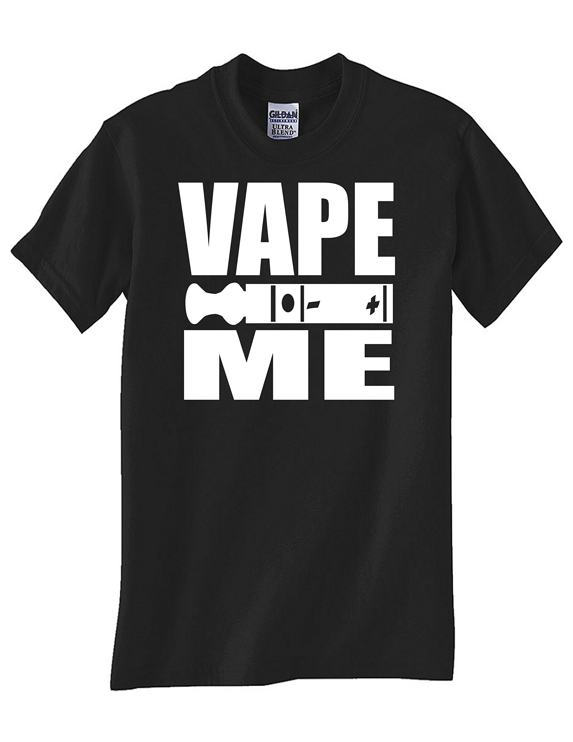 STUFF WITH ATTITUDE Vape ME Black T-Shirt for Men | Cool Graphic Tee for Vaping Enthusiasts | Perfect for Casual Wear, Parties & Vape Events