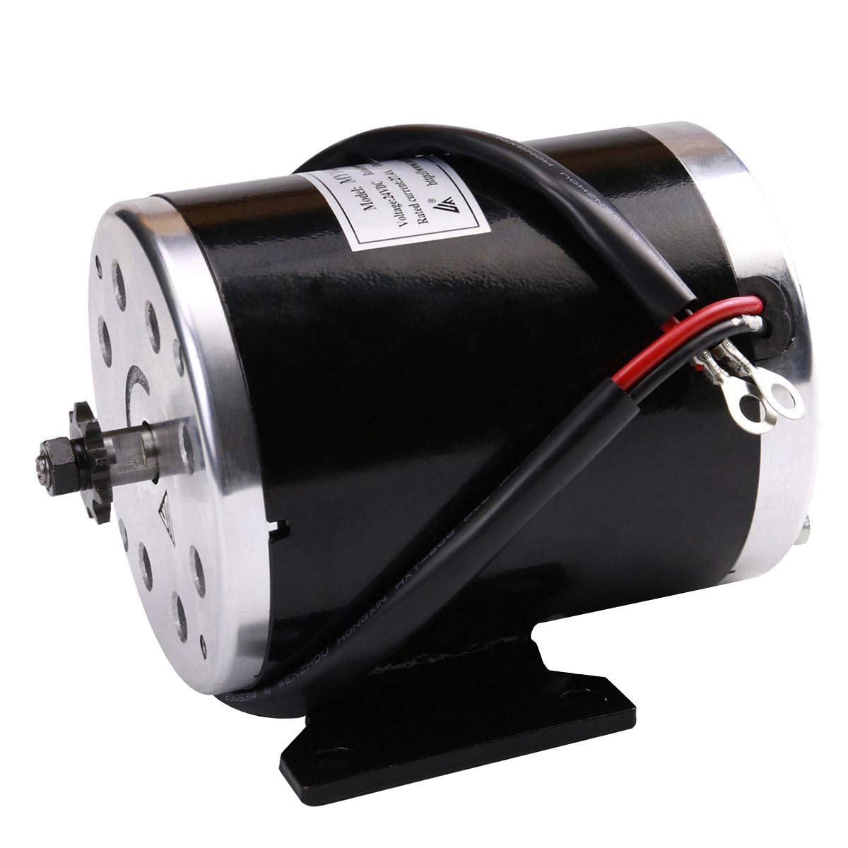 500W 24V DC Brushed Electric Motor - High Power eBike Scooter Go Kart Bicycle Motor Replacement - Perfect for DIY Electric Vehicle Upgrades & Home Projects