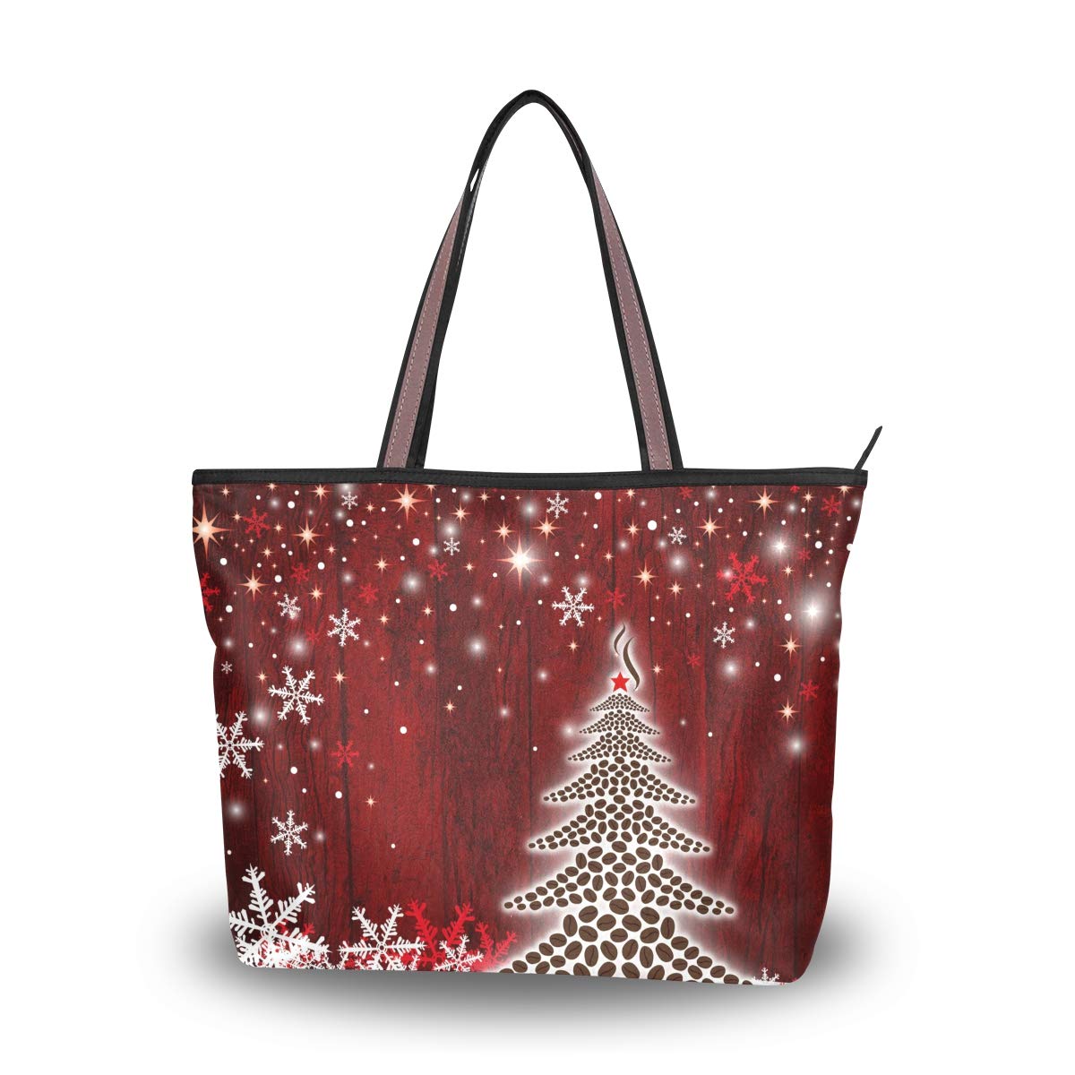 Stylish Women's Large Shoulder Bag - Zippered Satchel Tote for Work, Weekend & Shopping | Durable Ladies Handbag for Office, Travel & Daily Use