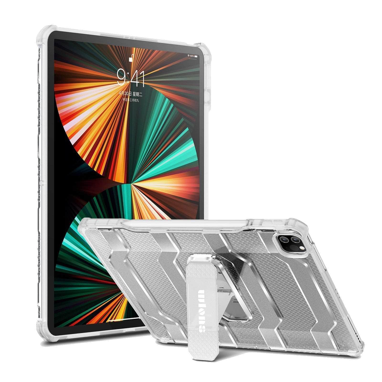 2021 iPad Pro 12.9 Inch Shockproof Protective Case with Kickstand - Perfect for Work, Travel & Home Use