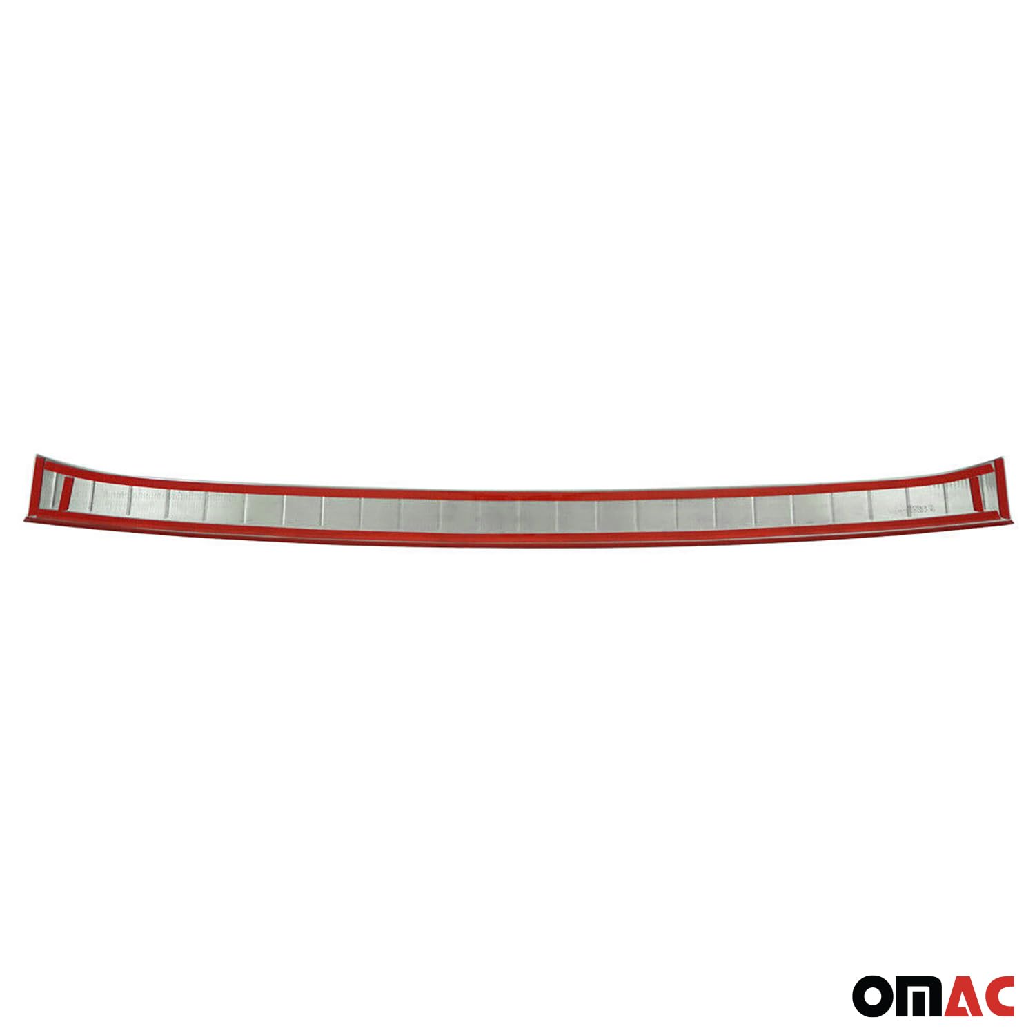 OMAC Brushed Steel Rear Bumper Sill Cover for Mercedes Sprinter W907 W910 (2019-2025) - Durable Protection & Stylish Upgrade for Van Exterior