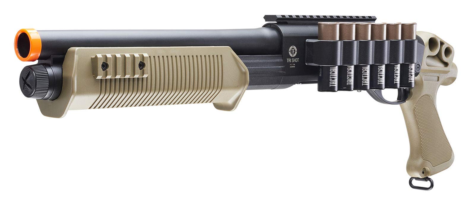 Umarex Tactical Force Tri Shot Shotgun - 3-Round Burst Airsoft Shotgun for Tactical Training & Outdoor Games | Perfect for Milsim, Backyard Battles & Target Practice