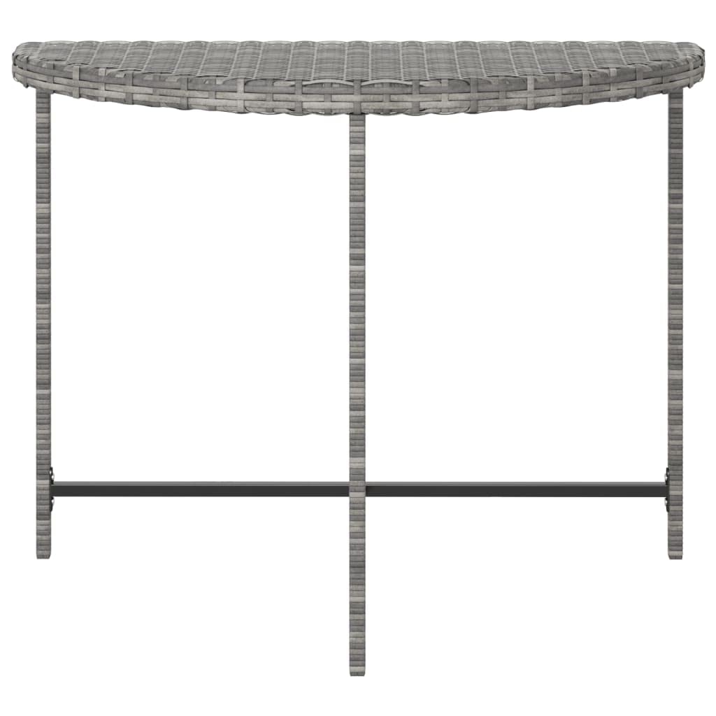 Gray Outdoor Patio Dining Table 39.4