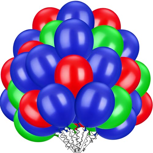 Blue, Red, Green