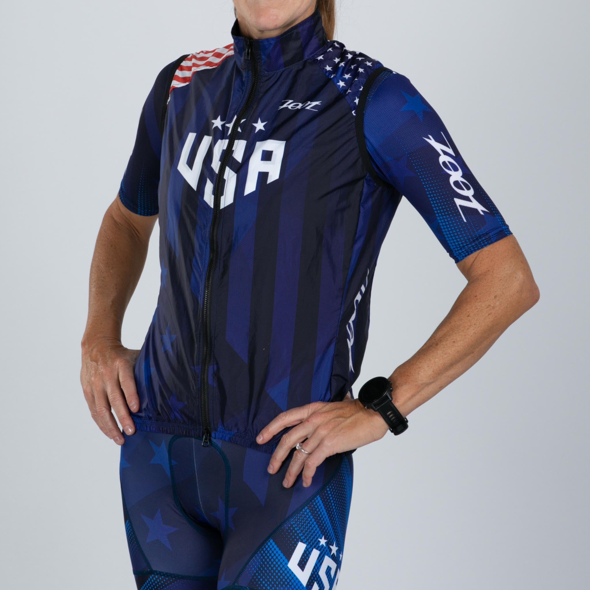 Women's Lightweight Cycling Vest - Breathable & Reflective for Safety | Perfect for Road Biking, Running & Outdoor Activities