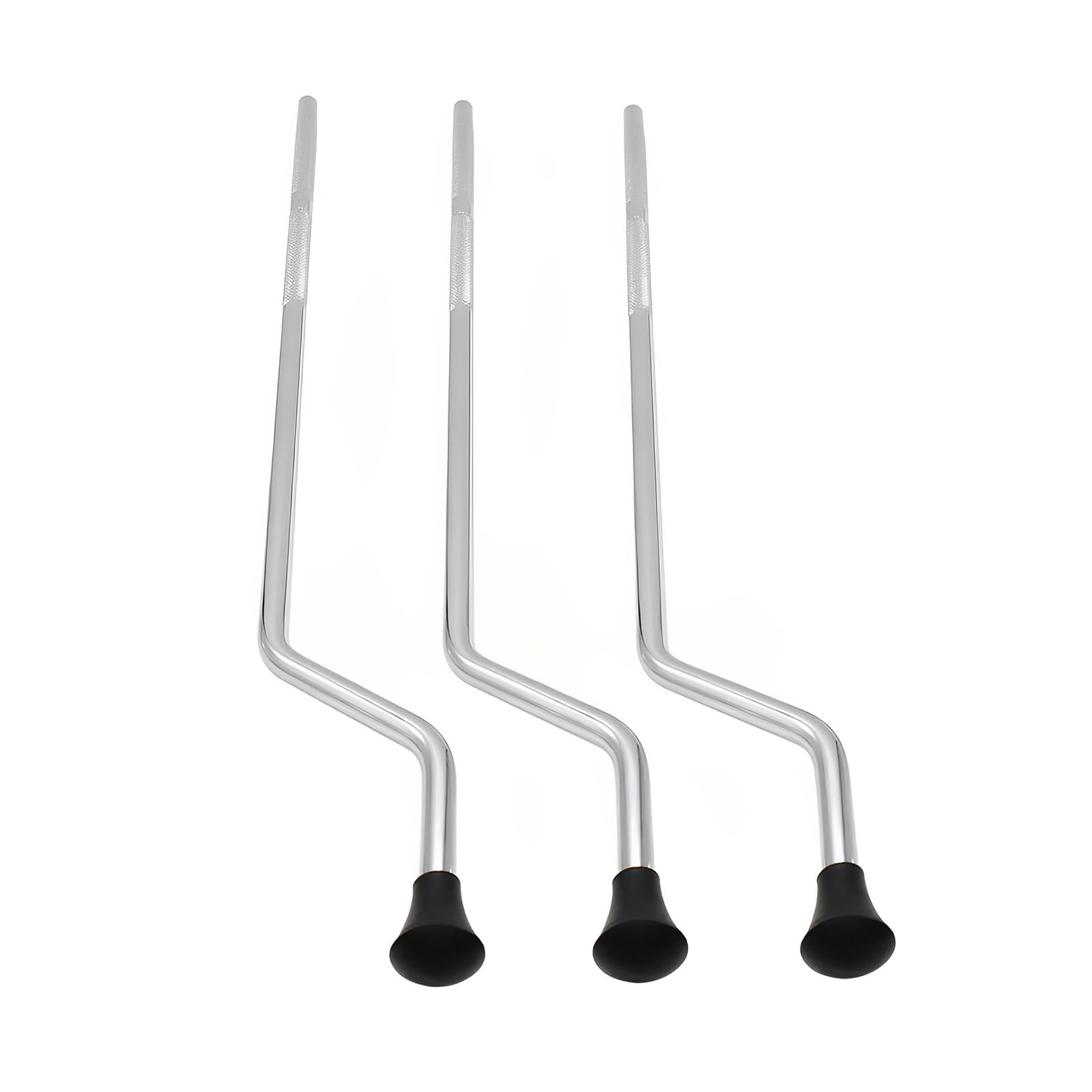 3Pcs Drum Tom Leg Replacement Parts - Anti-Slip Floor Tom Support Leg Bracket Feet for Percussion Instrument DIY & Repair | Perfect for Drum Kits, Music Studios & Live Performances
