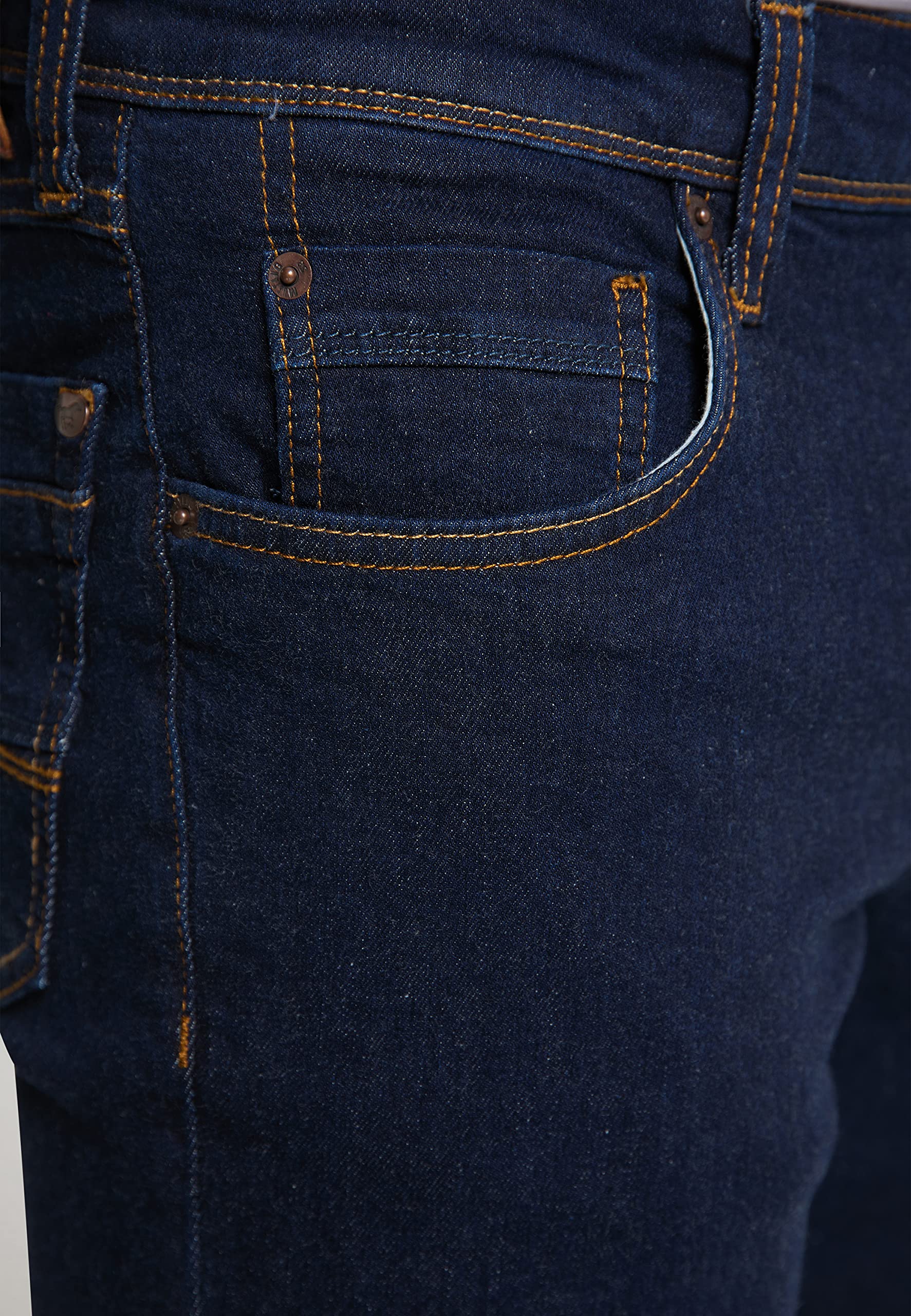 MUSTANG Men's Washington Slim Fit Jeans - Classic Stretch Denim Pants for Casual Wear & Office Style