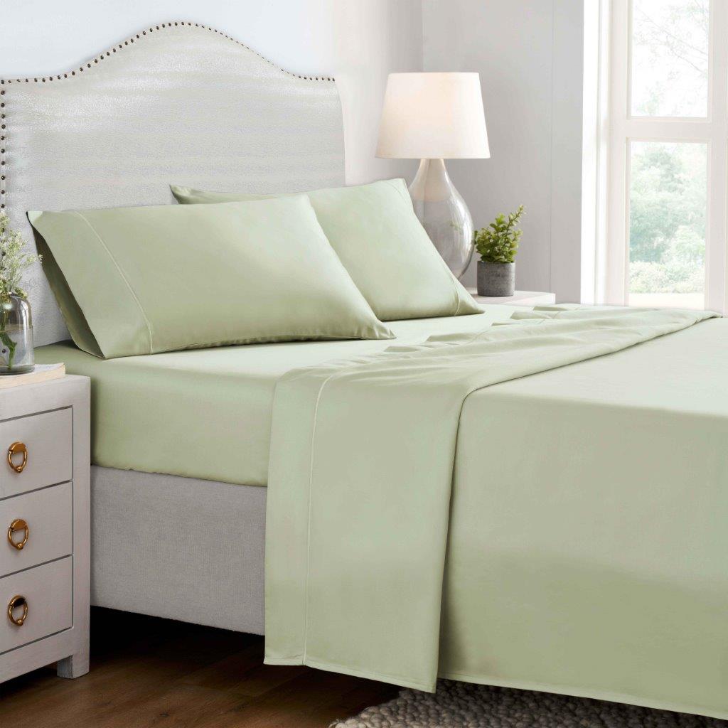 Luxury 1500 Thread Count Egyptian Cotton Sheet Set - Embroidered Marrow Stitch Bedding for Ultimate Comfort | Perfect for Master Bedroom, Guest Room & Hotel Use