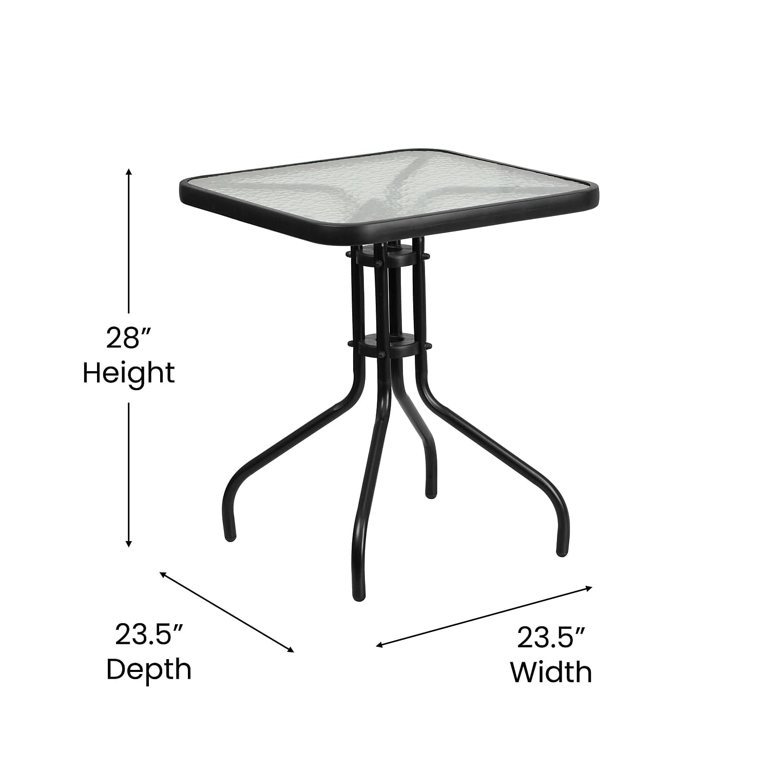 Flash Furniture 2 Flex Comfort Stack Chairs with 23.5