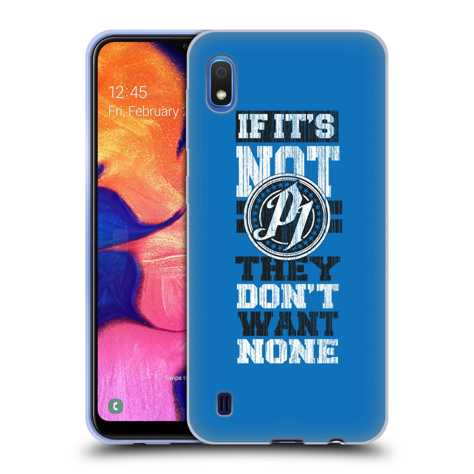 Head Case Designs WWE AJ Styles Soft Gel Case for Samsung Galaxy A10 (2019) - Officially Licensed Durable Protection for Wrestling Fans & Daily Use