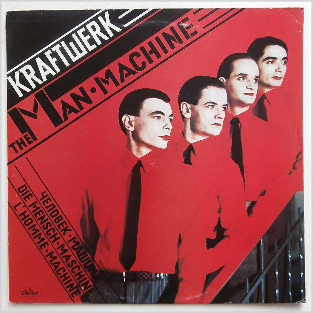 The Man-Machine - Kraftwerk EX Edition | Vintage Electronic Music Vinyl Record LP Collector's Item - Perfect for DJ Sets, Music Production & Retro Audiophile Collections