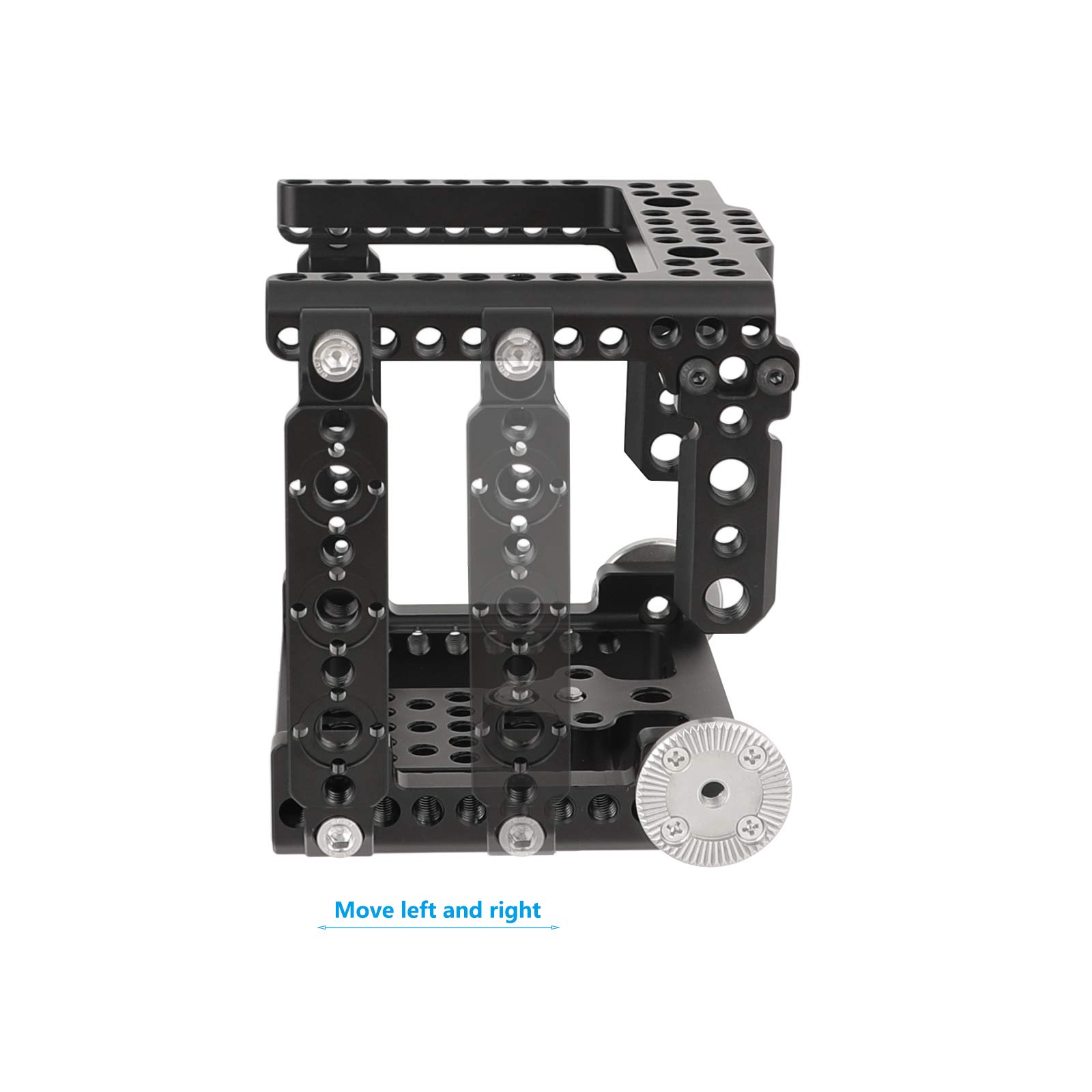 CAMVATE Camera Cage for RED Komodo - Professional Aluminum Alloy Rig with Rosette & NATO Rail Mounts | Perfect for Filmmaking, Vlogging & Studio Productions