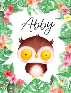 Owl Tropical Floral