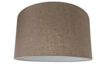 23.23.12 Drum Lamp Shade - Mushroom Design Fabric Lampshade for Table & Floor Lamps - Perfect for Living Room, Bedroom, and Office Decor