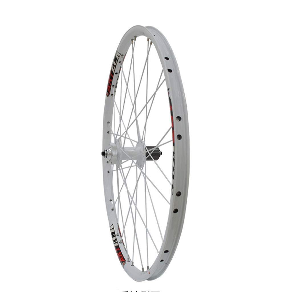 26 Inch Mountain Bike Wheelset - 11 Speed Disc Brake Rims with Sealed Bearing Hub & QR for Cassette Flywheel | Durable Cycling Wheels for Trail Riding & Commuting