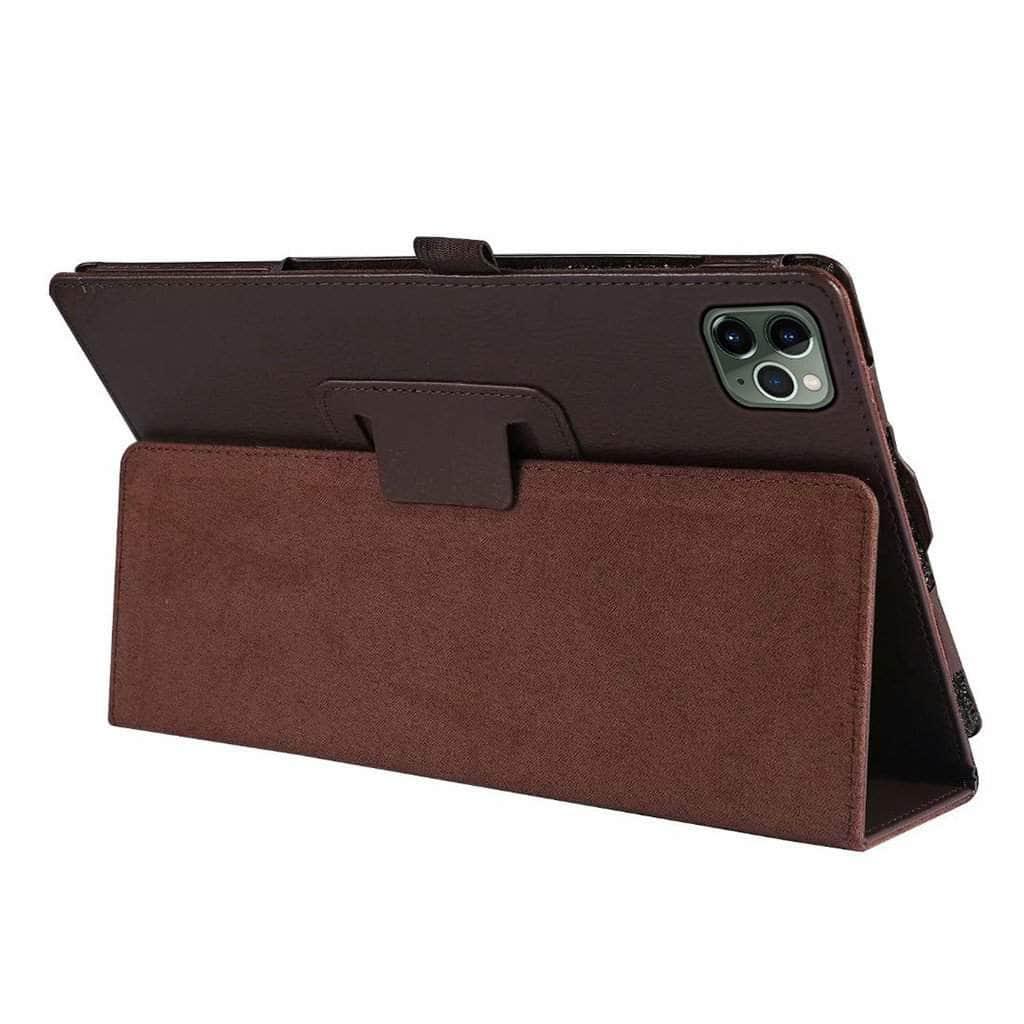 Apple iPad Pro 12.9 Inch 2020 Model Slim Protective Stand Case with Pencil Holder - Perfect for Work, Study & Travel