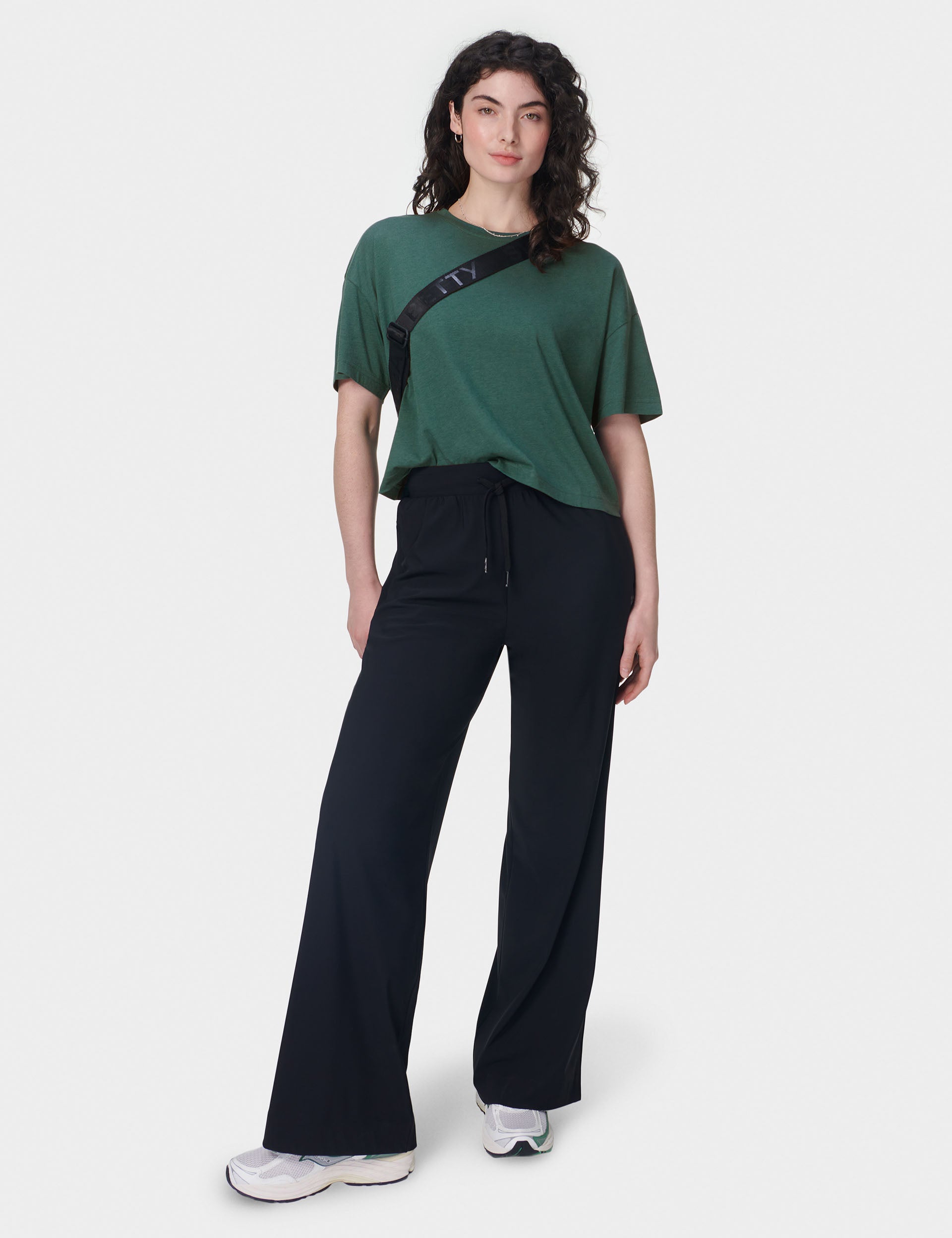 Essential Short Sleeve Crop T-Shirt for Women - Glade Green - Comfortable Casual Summer Top for Outfits, Streetwear & Beach Vacation