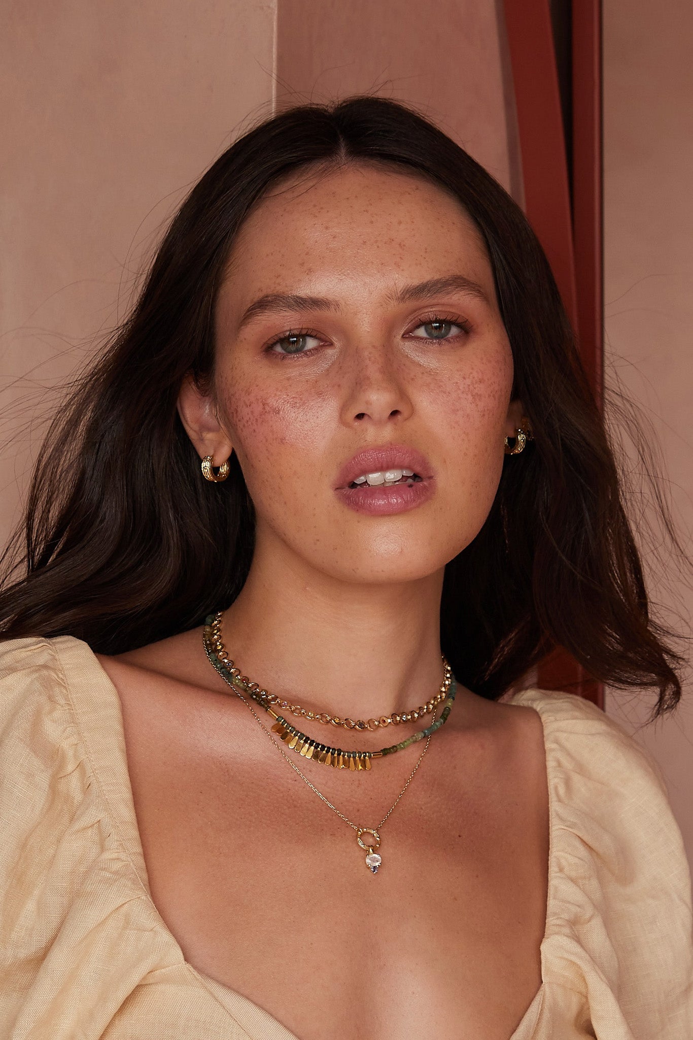 Raaya 14K Gold Necklace for Women - Elegant Layered Chain Jewelry for Everyday Wear, Gift Giving & Special Occasions