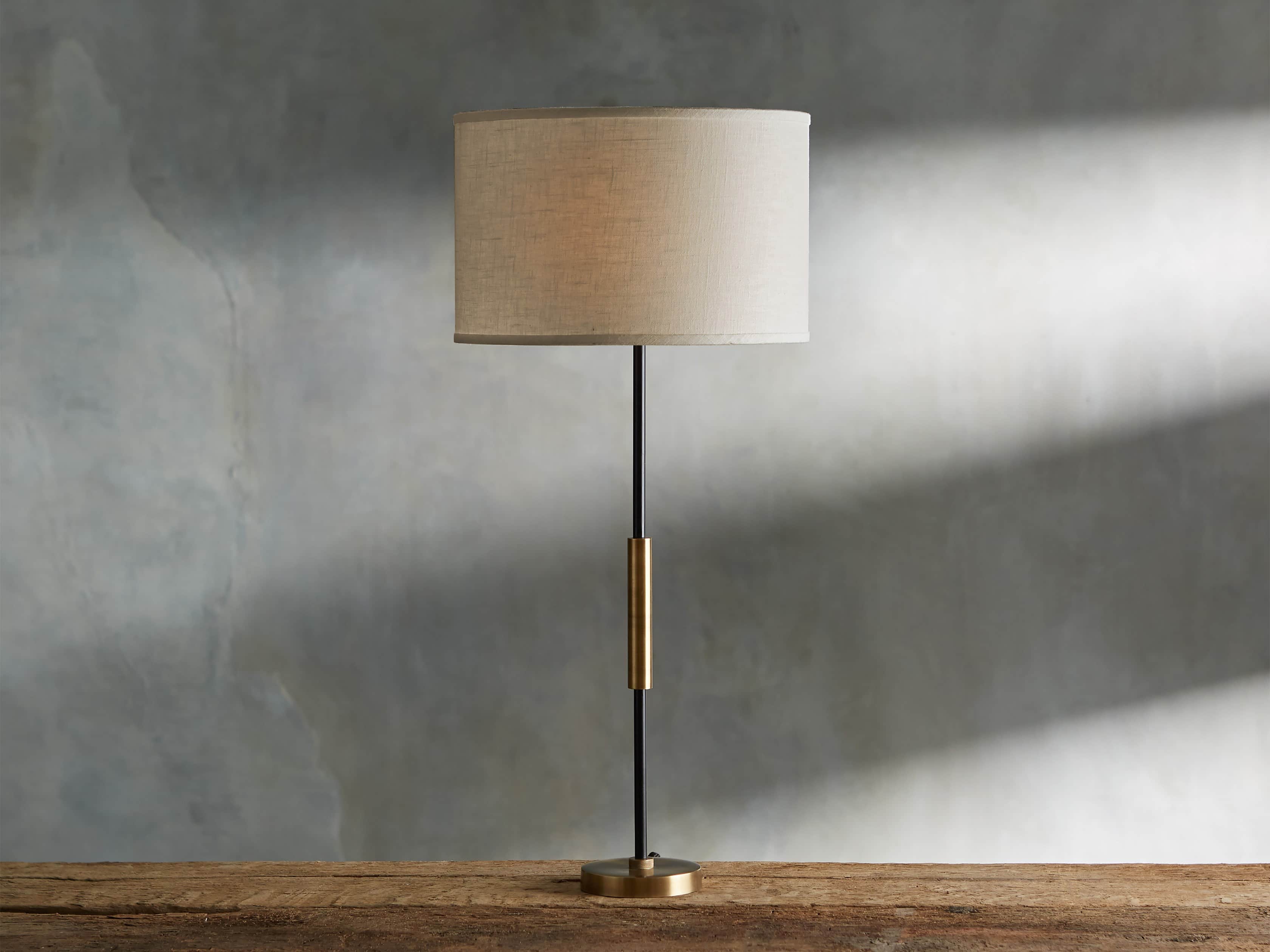 Ardea Modern Table Lamp - Stylish LED Bedside Lamp for Living Room, Bedroom & Office - Energy Efficient Nightstand Lighting for Home Decor