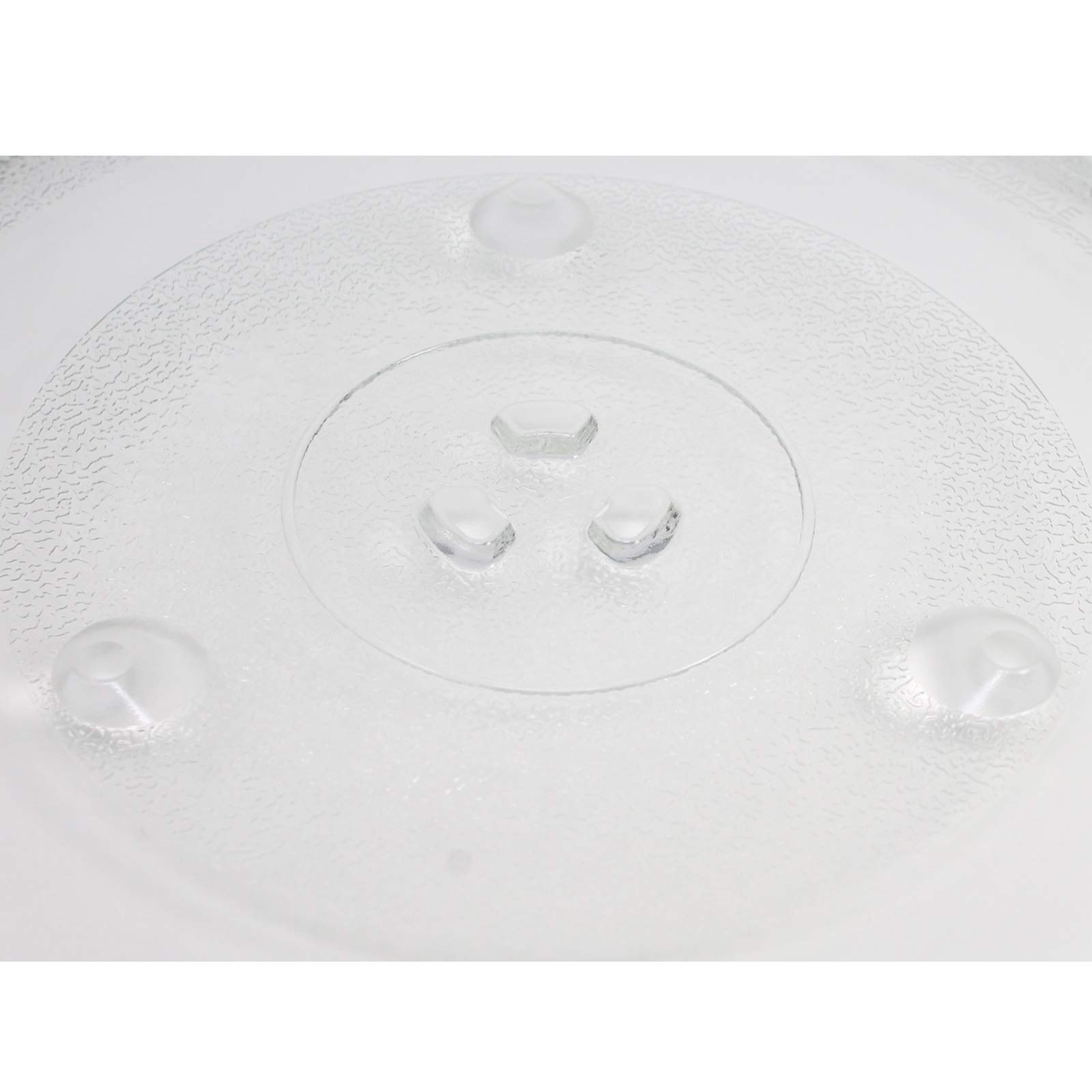 Emerson MWG9115SB Microwave Glass Turntable Plate Replacement - 12 3/8 Inch P34 Compatible Glass Tray for Smooth Heating - Perfect for Family Kitchens & Quick Meals