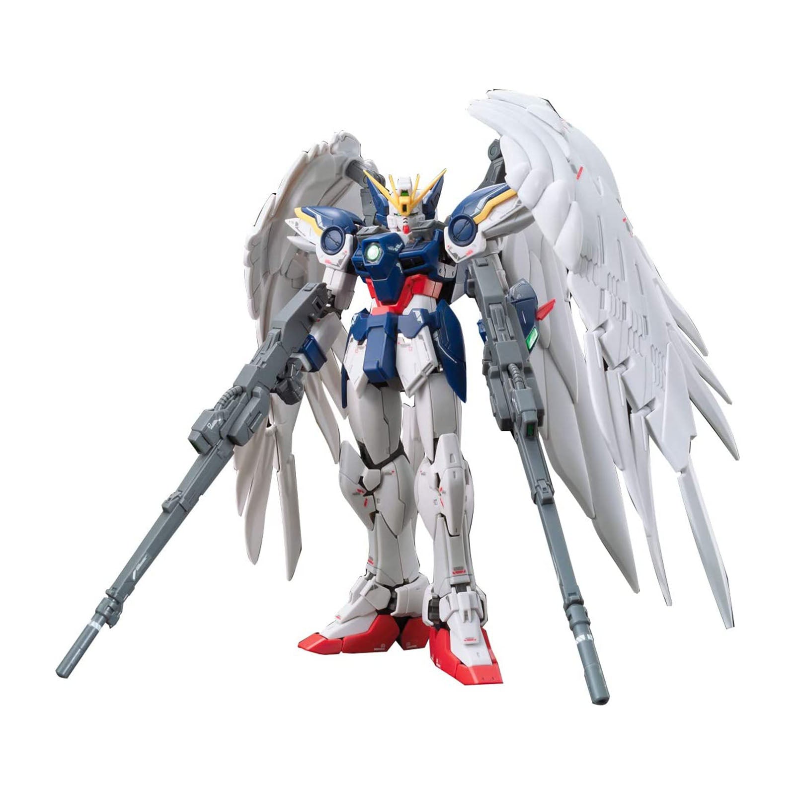 Bandai Gundam Zero XXXG 00W0 RG 1/144 Scale Model Kit - High-Quality Anime Action Figure for Collectors & Hobbyists - Perfect for Display, Gifts & DIY Building Projects