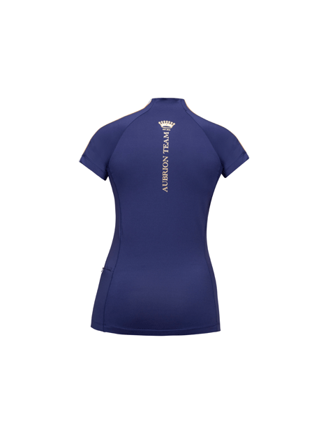 Aubrion Women's Short Sleeve Baselayer Top - Moisture Wicking Athletic Shirt for Running, Yoga & Outdoor Activities