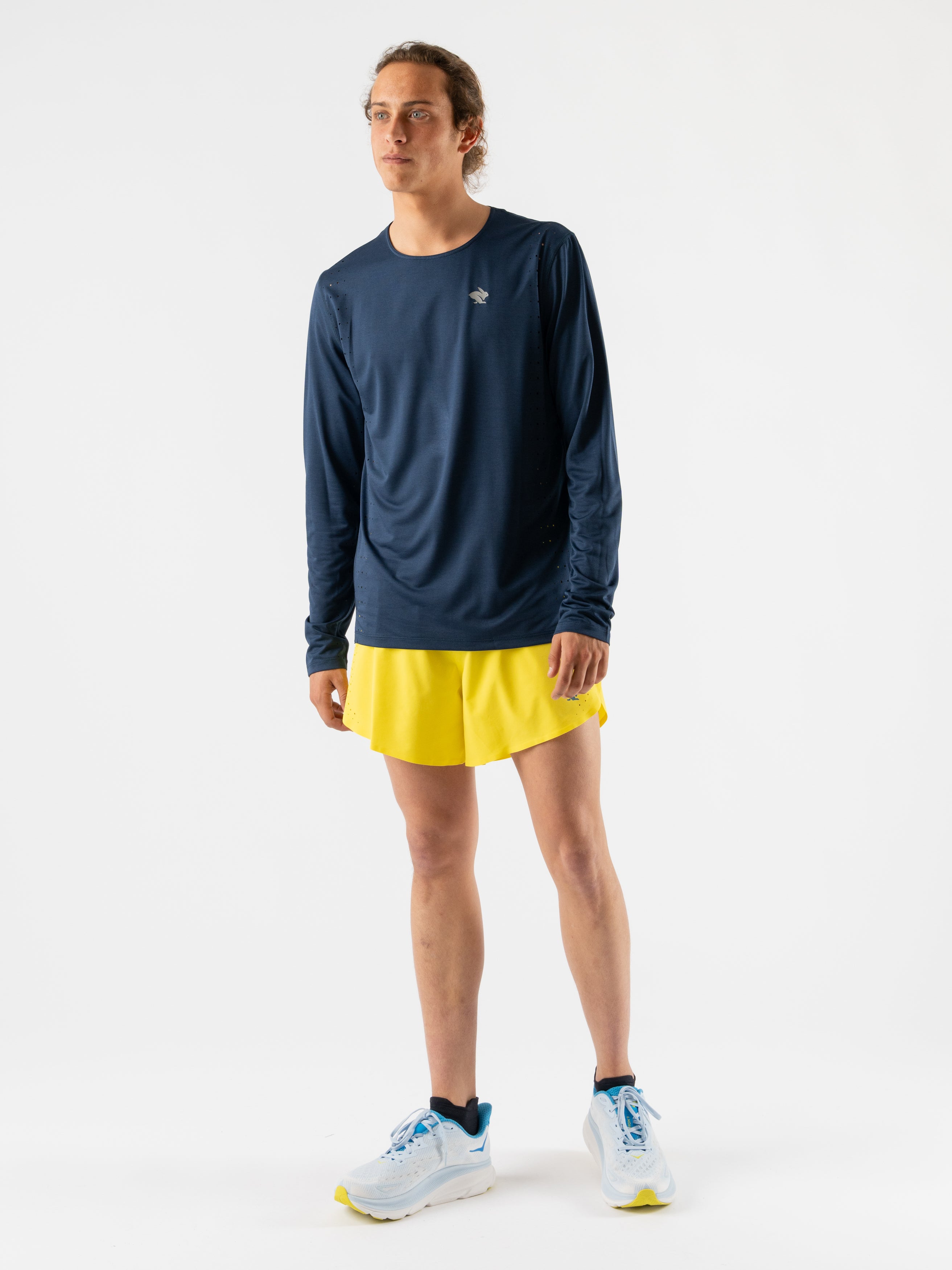 Race Pace Long Sleeve Running Shirt for Men & Women - Lightweight Performance Tee for Marathon, Training & Outdoor Sports