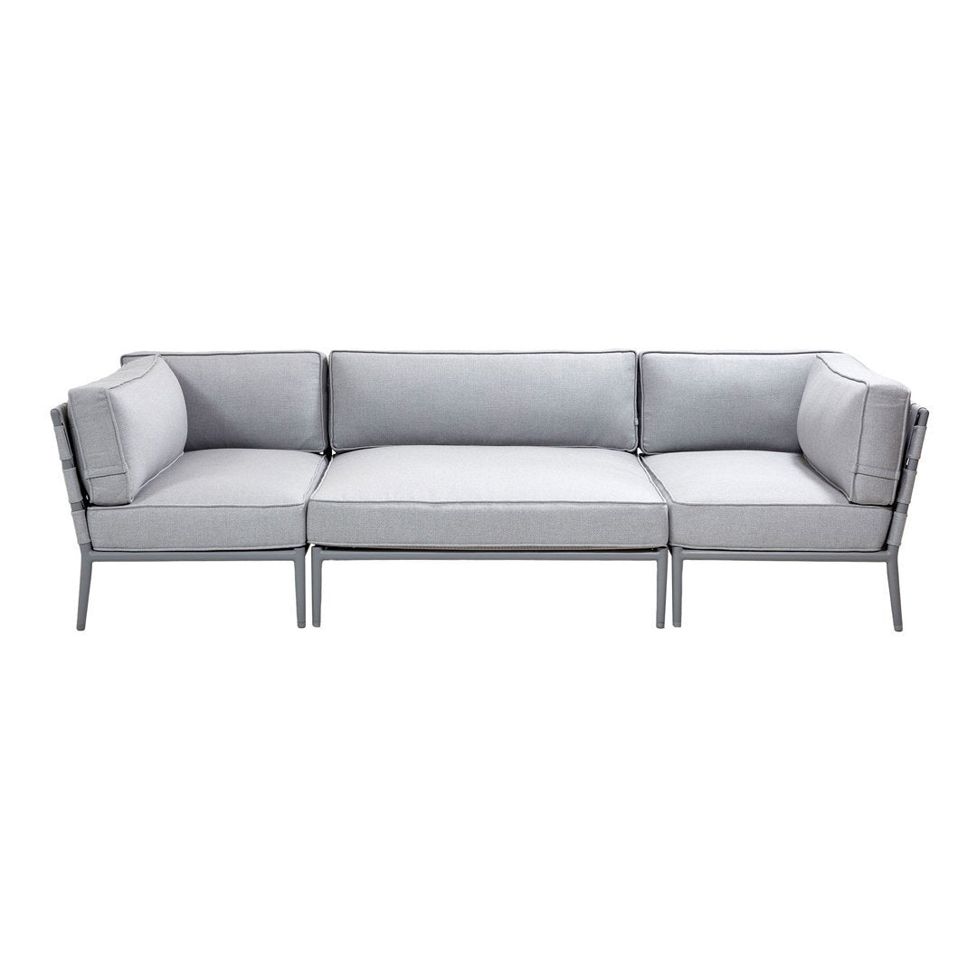 Premium Conic Outdoor Modular Sofa Set - Waterproof & UV Resistant Patio Furniture for Backyard, Garden, Poolside - Comfortable Sectional Couch with Adjustable Configurations