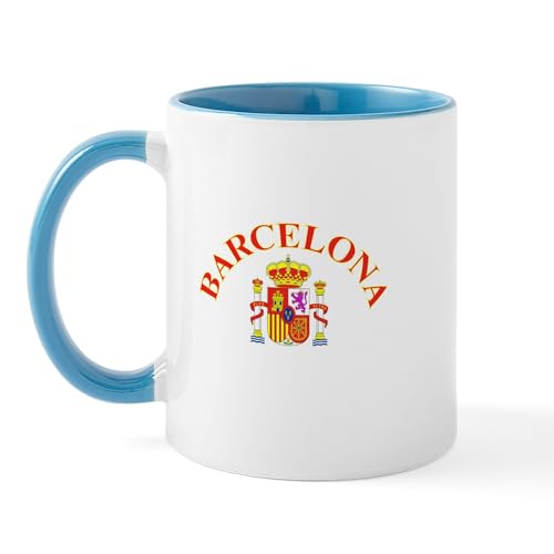 White/Blue Inside - Barcelona, Spain Mug