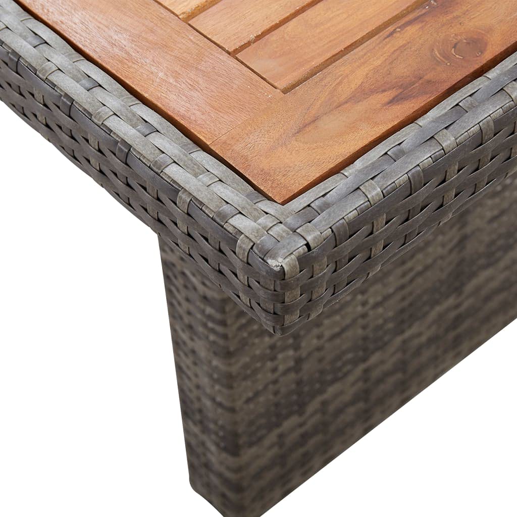 Premium Outdoor Patio Dining Table Set - 94.5