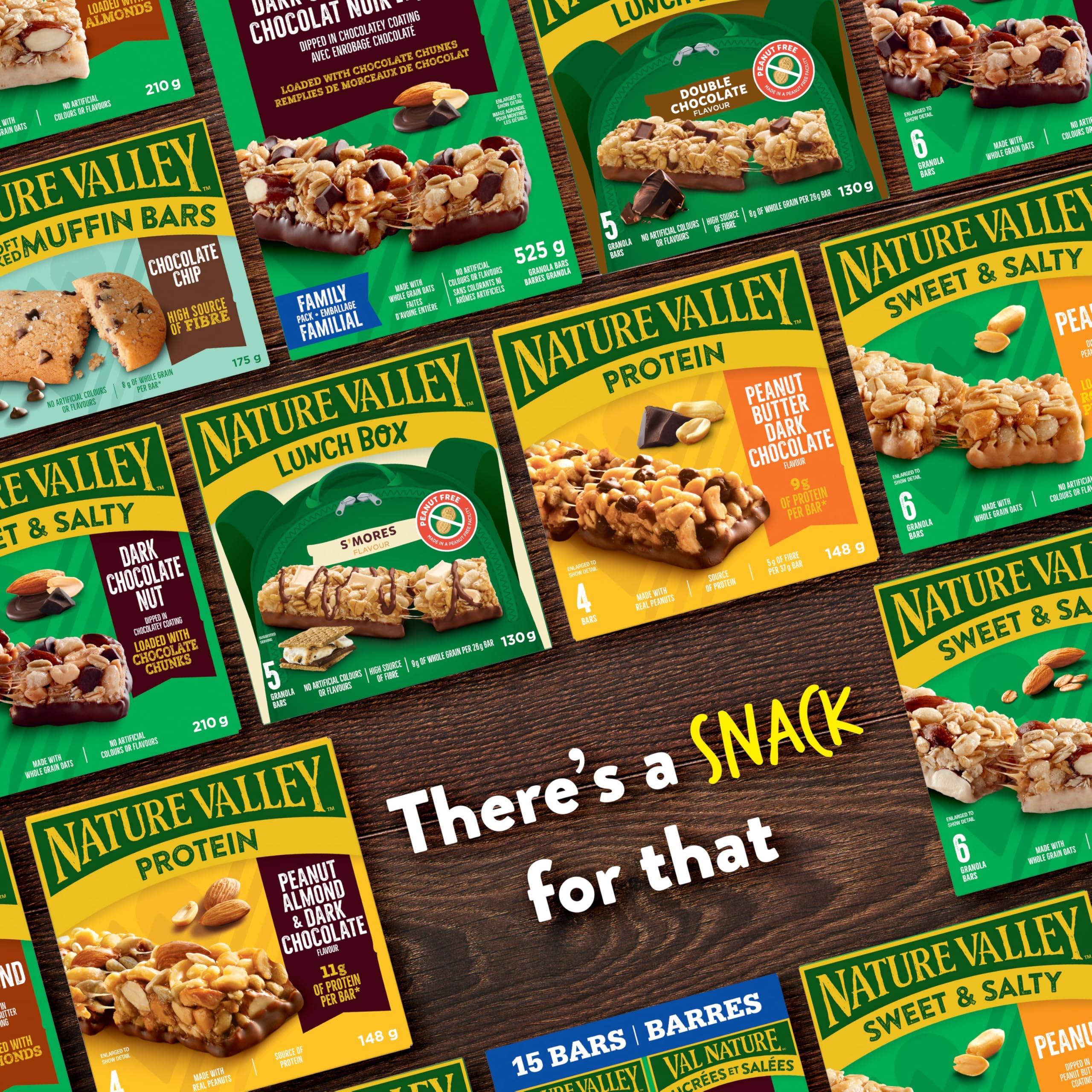 NATURE VALLEY Peanut Butter Oat Biscuits - 5 Pack | No Artificial Colors or Flavors | Healthy Snack for Hiking, Office & School Lunch