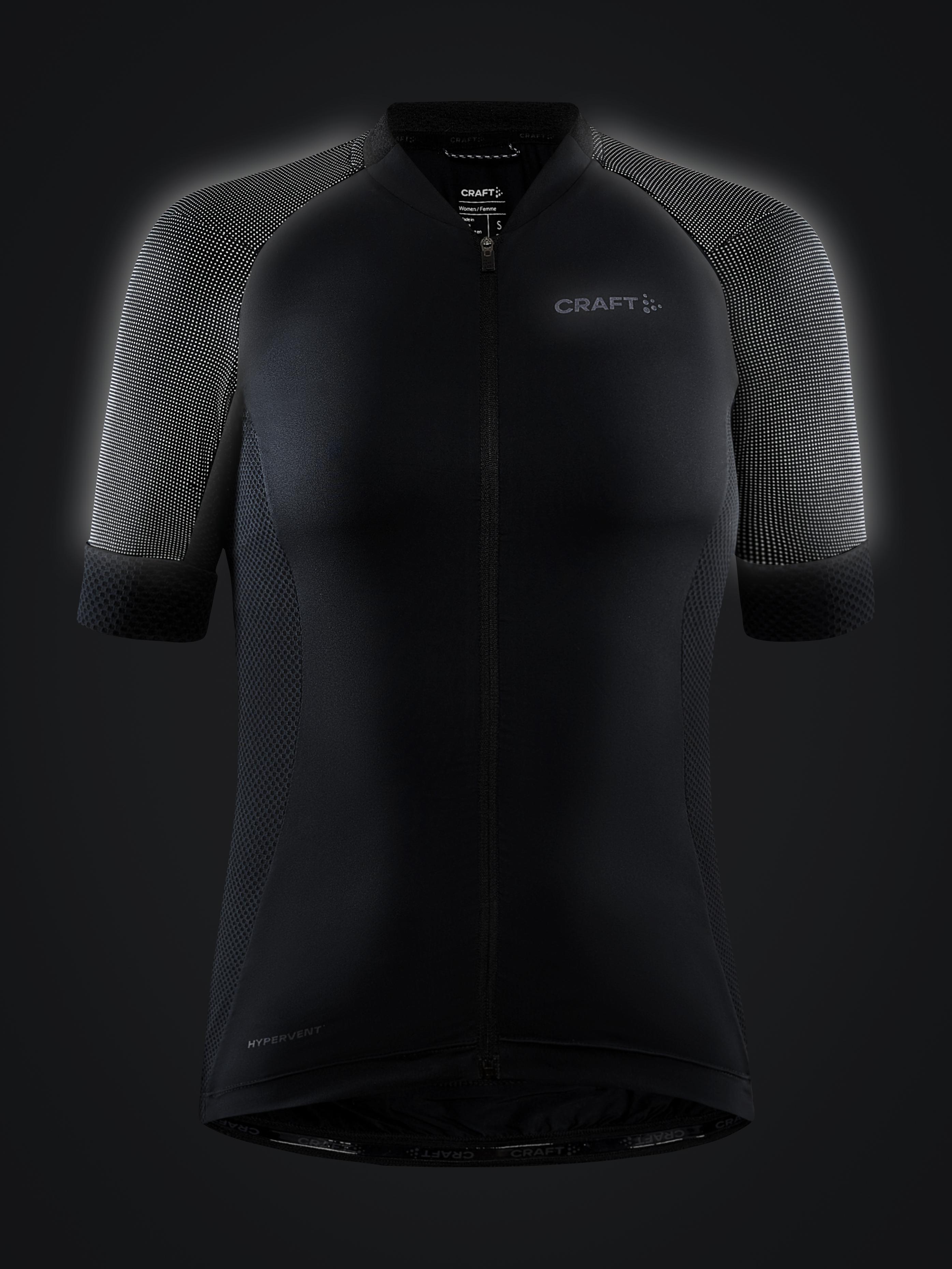 Women's Advanced Endurance Lumen Cycling Jersey - Breathable & Reflective for Night Rides - Perfect for Road Biking, Commuting & Outdoor Sports