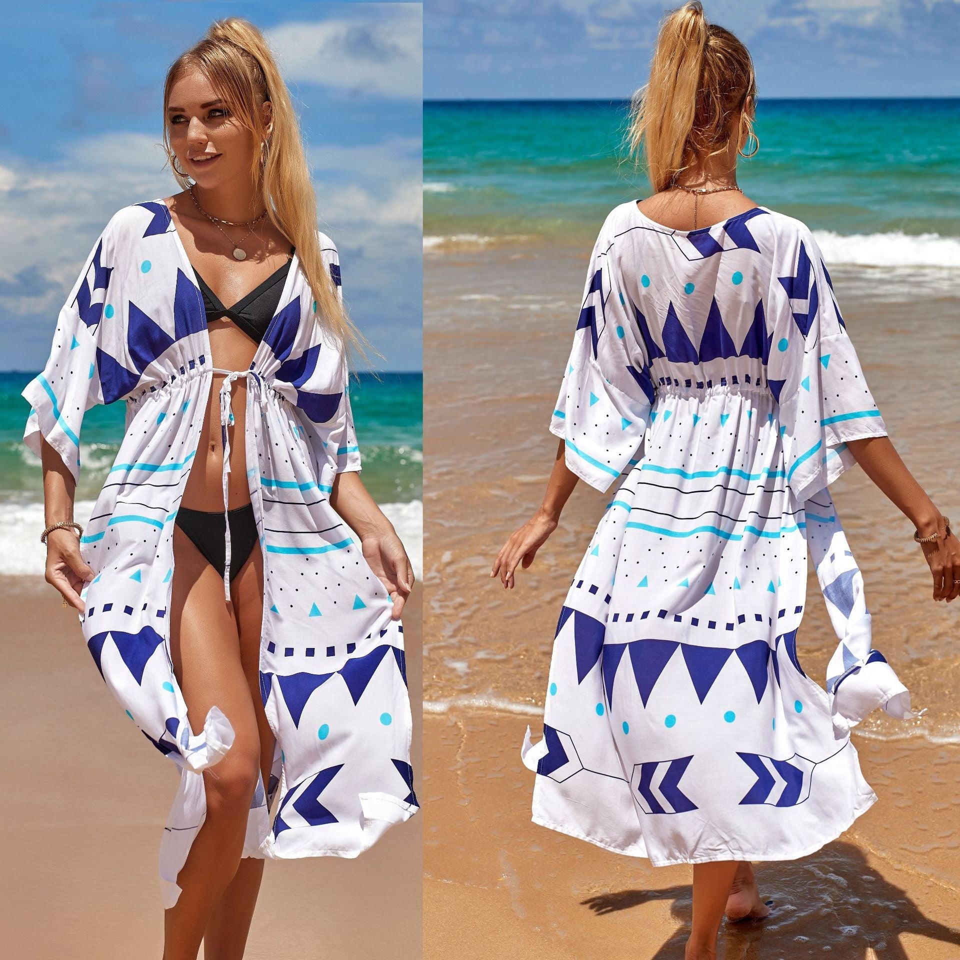 Stylish Beach Dress Sarong Cover Up - Women's Swimwear Pareo & Bikini Cover Up for Pool, Vacation & Summer Outfits | Perfect for Beach, Resort & Tropical Getaways