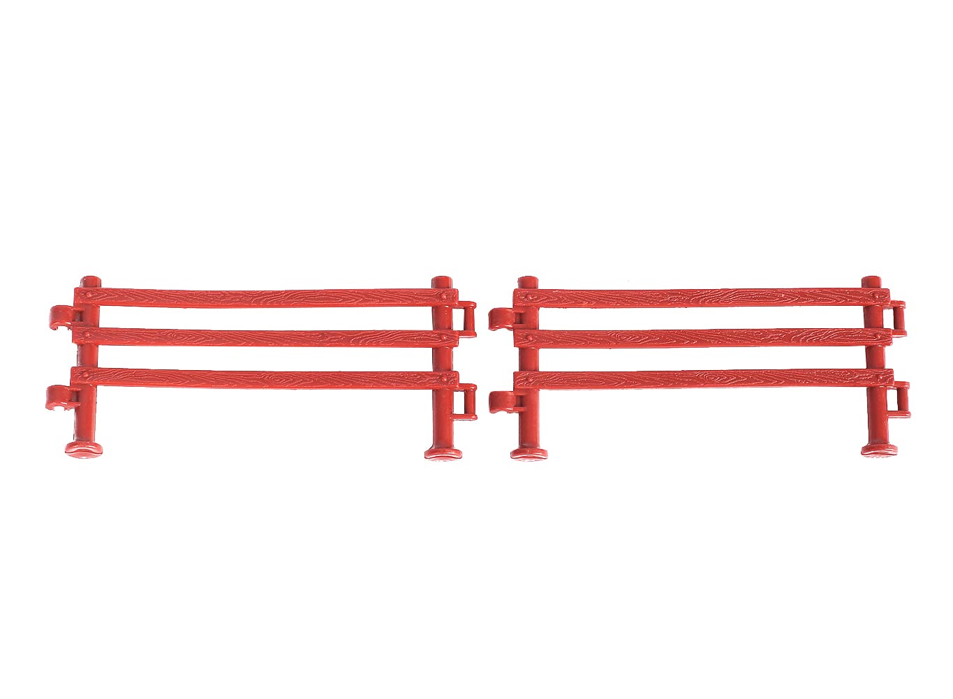50PCS Plastic Farm Animal Fence Playset - Horse Corral Fencing, Paddock Toys & Cake Toppers for Kids - Durable Brown Garden Fence Panels for Farm Animal Figurines - Perfect for Playtime, Farm-Themed Parties & Educational Activities