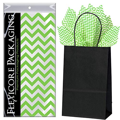 Lime Green Chevron